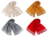 Șal Pashmina / Eșarfă tip Pashmina cu franjuri 70x180 cm