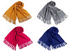 Sciarpa / Stola, tipo Pashmina, con frange, dimensioni: 70 x 180 cm