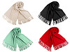 Șal Pashmina / Eșarfă tip Pashmina cu franjuri 70x180 cm