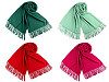 Šátek / šála typu pashmina s třásněmi 70x180 cm
