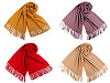 Pashmina-Tuch/Schal mit Fransen, 70 x 180 cm