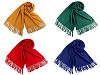 Šátek / šála typu pashmina s třásněmi 70x180 cm