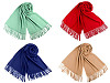 Sciarpa / Stola, tipo Pashmina, con frange, dimensioni: 70 x 180 cm