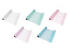 Tissu organza, largeur 36 cm, brillant mat