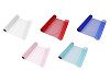 Tessuto organza, larghezza: 36 cm, brillante opaco