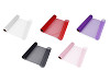 Tissu organza, largeur 36 cm, brillant mat