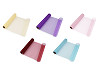 Tessuto organza, larghezza: 36 cm, brillante opaco
