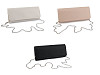 Borsa a mano - pochette, con dettagli in lurex