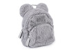 Girls Faux Fur Backpack / Rucksack Bear