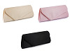 Handtasche - Clutch Satin mit Struktur