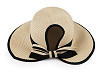 Ladies Summer Hat / Straw Hat with Bow