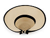 Ladies Summer Hat / Straw Hat with Bow