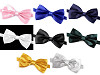 Satin Party Fliege einfarbig