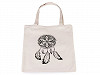 Cotton Canvas Bag, Dreamcatcher Motif 34x39 cm