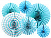 Decorative Paper Rosette / Honeycomb Decor - set of 6 pcs