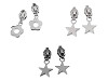 Slider to Nylon Zippers No 5 Heart, Star, Flower