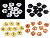 Sew on Plastic Press Snap Fastener Ø25 mm