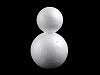 Sněhulák 4,5x7,5 cm polystyren (1 ks)
