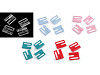 Plastic Bikini Clasp width 25 mm