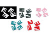 Plastic Bikini Clasp width 25 mm