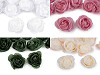 Textilblume Rose, Ø 3,5 cm