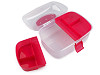  Plastic Storage Organizer Box