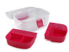  Plastic Storage Organizer Box