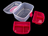  Plastic Storage Organizer Box