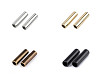 Embouts de cordon décoratifs en métal, Ø 5,6 mm