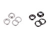 Occhiello, dimensioni interne: Ø 12 mm / dimensioni esterne: Ø 21 mm, lucido