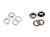 Grommet / Eyelet, inner Ø12 mm / outer Ø21 mm, shiny