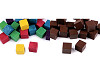 Drevené kocky 15x15 mm