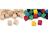 Drevené kocky 15x15 mm