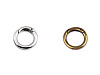 Spring O Rings, Round Spring Clips / Keyrings Ø16 mm