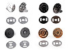 Boutons pression magnétiques, Ø 18 mm, minces