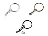 Keychain Split Ring with Chain Ø25 mm 