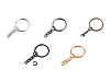 Keychain Split Ring with Chain Ø25 mm 