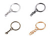 Keychain Split Ring with Chain Ø25 mm 