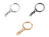 Keychain Split Ring with Chain Ø25 mm 