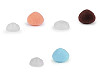 Naso di sicurezza, in velluto, dimensioni: 10 x 12 mm