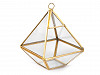 Glass Pyramid Aerium 13x15.5 cm