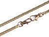 Handbag Flat Metal Chain with Lobster Clasp
