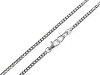 Flat handbag chain with carabiner, length 120 cm