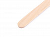 Natural Wooden Craft Spatulas / Popsicle Sticks 1x11.3 cm small