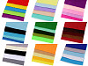 Цветен комплект декоративни филцове 10 х 45 см