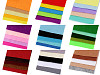 Barevná sada dekorativních filců / plstí soft 10x45 cm