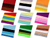 Farebná sada dekoratívnych filcov / plstí soft 10x45 cm