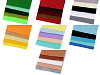 Farebná sada dekoratívnych filcov / plstí soft 10x45 cm