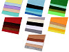 Farebná sada dekoratívnych filcov / plstí soft 10x45 cm