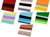 Set colorato di feltro decorativo / feltro morbido, dimensioni: 10 x 45 cm